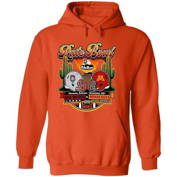Rate Bowl 2025 New Mexico Lobos Vs Minnesota Golden Gophers Horizon Hoodie - Image 6