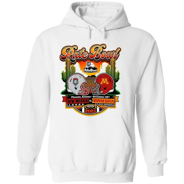 Rate Bowl 2025 New Mexico Lobos Vs Minnesota Golden Gophers Horizon Hoodie - Image 8