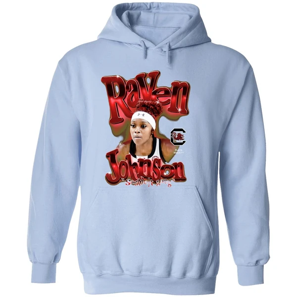Raven Johnson Seatbelt Gang South Carolina Gamecocks Womens Basketball Hoodie - Image 4