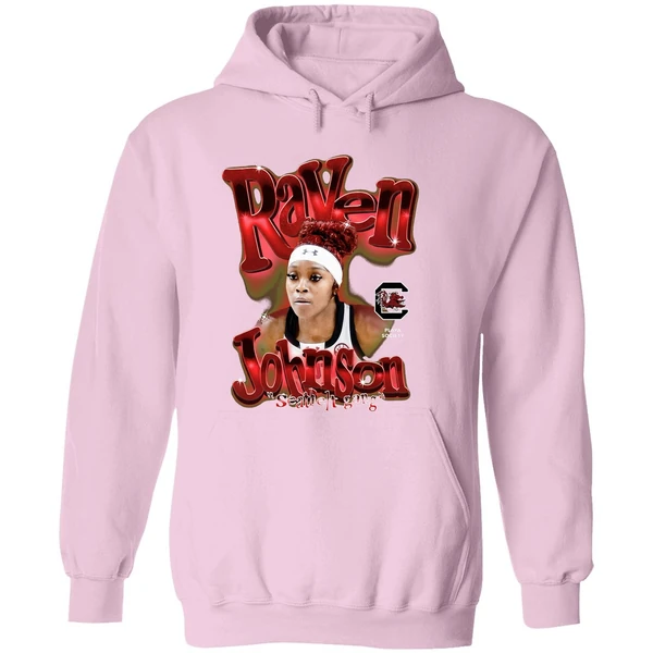 Raven Johnson Seatbelt Gang South Carolina Gamecocks Womens Basketball Hoodie - Image 5