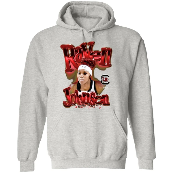 Raven Johnson Seatbelt Gang South Carolina Gamecocks Womens Basketball Hoodie - Image 9