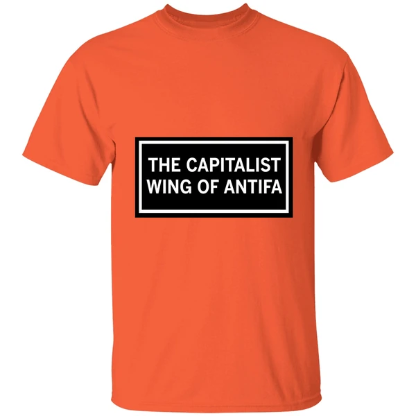 Raygun Capitalist Wing Of Antifa Shirt - Image 6