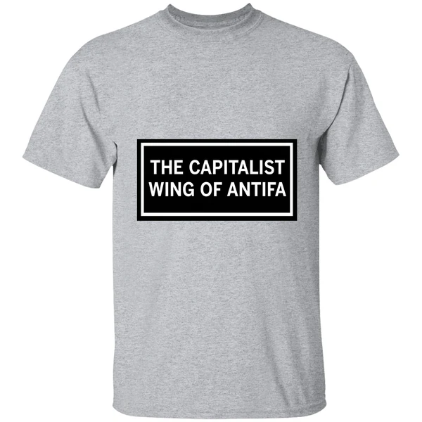 Raygun Capitalist Wing Of Antifa Shirt - Image 9