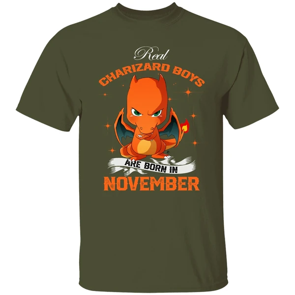 Real Charizard Boys Are Born In November Shirt - Image 3
