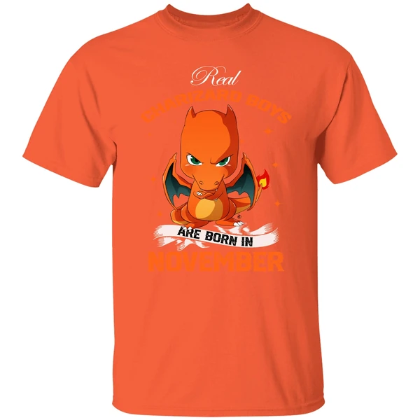 Real Charizard Boys Are Born In November Shirt - Image 5