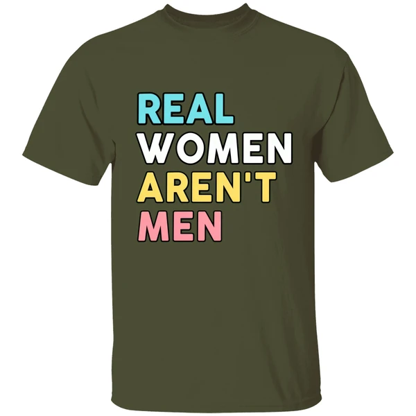 Real Women Arent Men Shirt - Image 3