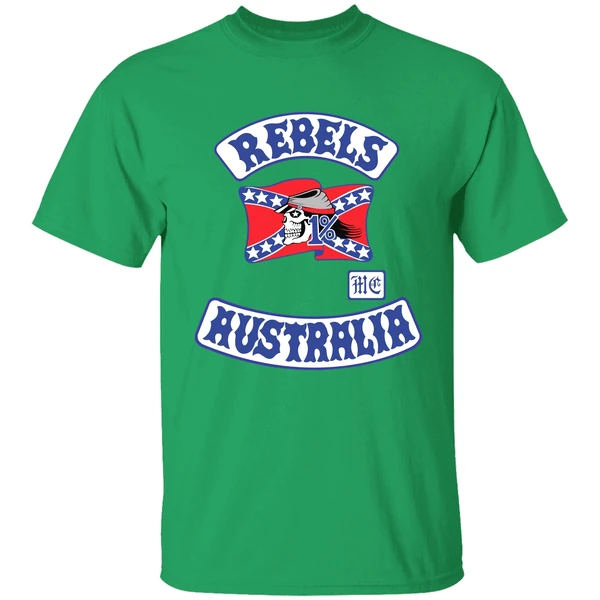 Rebels Mc Motorcycle Club Australia Shirt