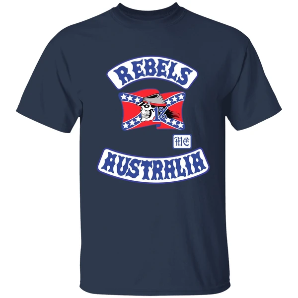 Rebels Mc Motorcycle Club Australia Shirt - Image 4