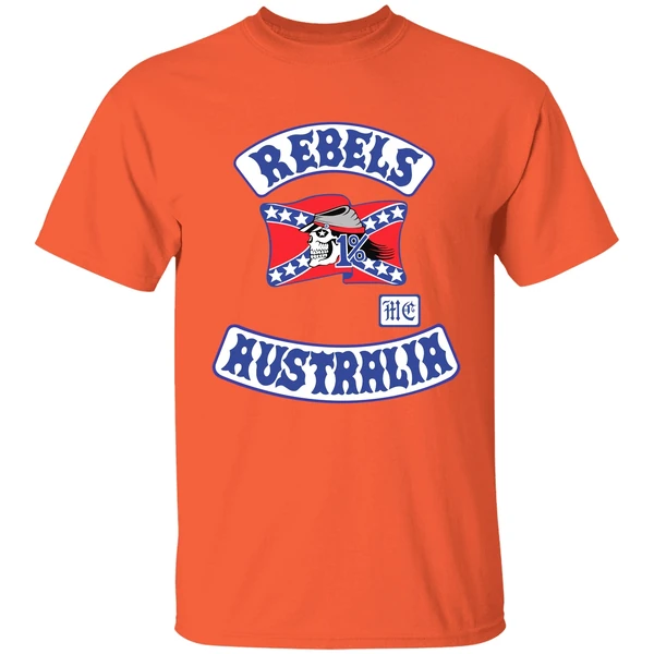Rebels Mc Motorcycle Club Australia Shirt - Image 5
