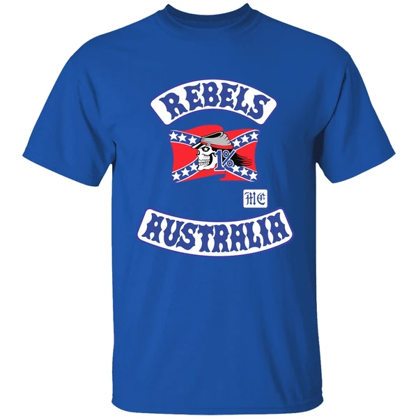 Rebels Mc Motorcycle Club Australia Shirt - Image 7