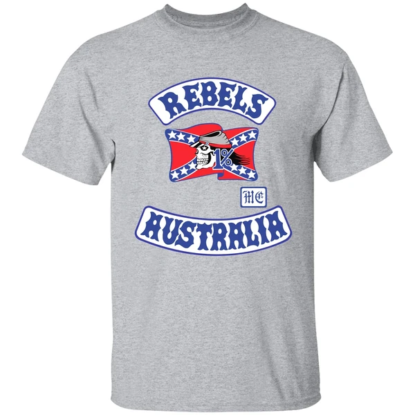 Rebels Mc Motorcycle Club Australia Shirt - Image 8