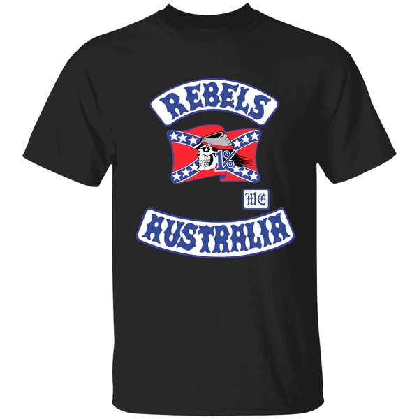 Rebels Mc Motorcycle Club Australia Shirt - Image 9