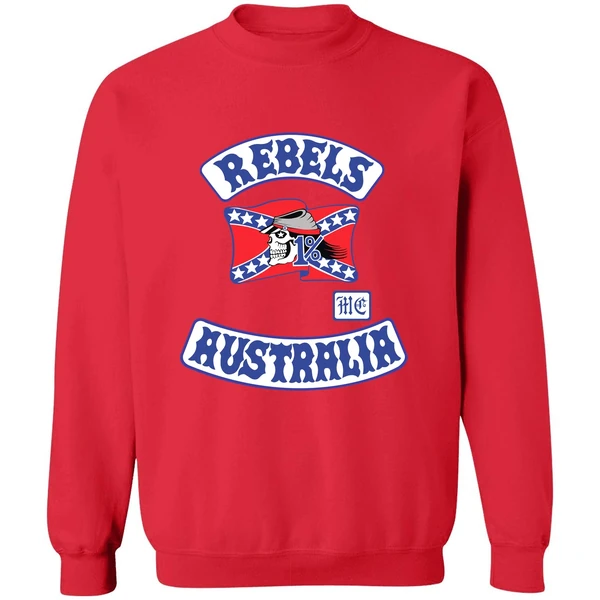Rebels Mc Motorcycle Club Australia Sweashirt