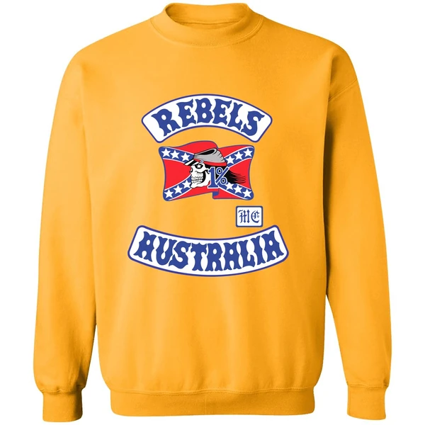 Rebels Mc Motorcycle Club Australia Sweashirt - Image 2