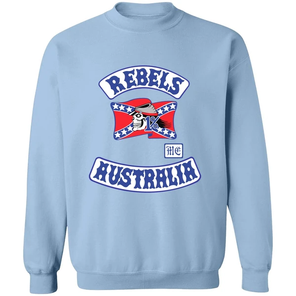 Rebels Mc Motorcycle Club Australia Sweashirt - Image 4
