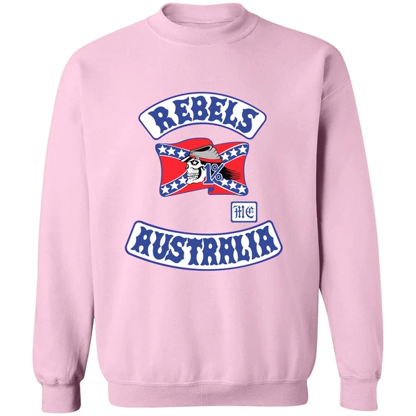 Rebels Mc Motorcycle Club Australia Sweashirt - Image 5