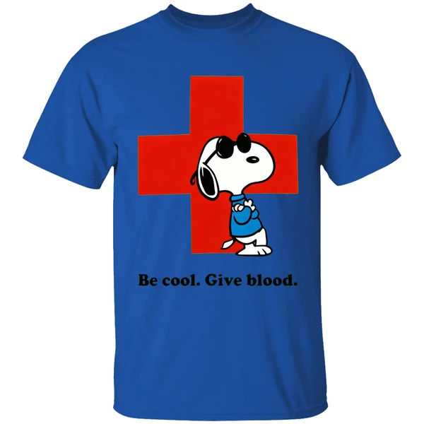 red-cross-peanuts-be-cool-give-blood-shirt-royalblue
