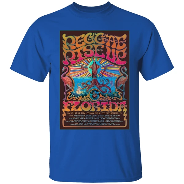 Reggae Rise Up Florida St Petersburg Fl March 12 15 2026 Shirt - Image 5