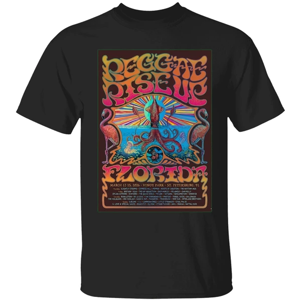 Reggae Rise Up Florida St Petersburg Fl March 12 15 2026 Shirt - Image 7