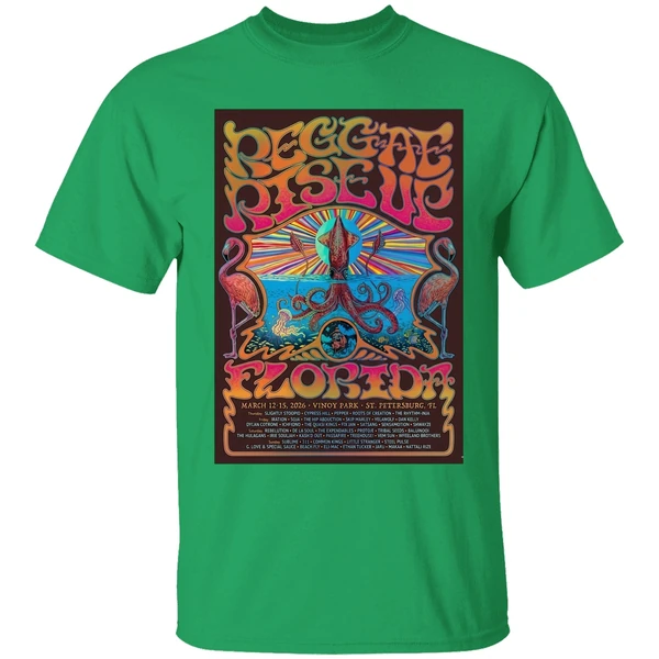 Reggae Rise Up Florida St Petersburg Fl March 12 15 2026 Shirt - Image 8