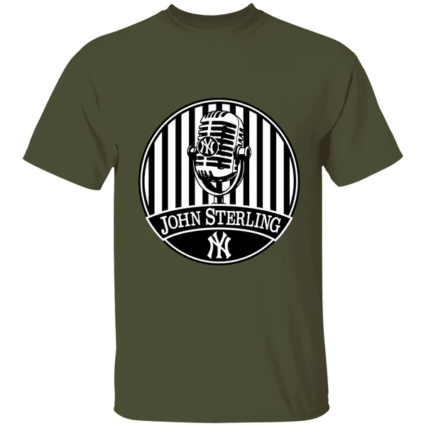 remembrance john sterling new york yankees shirt militarygreen