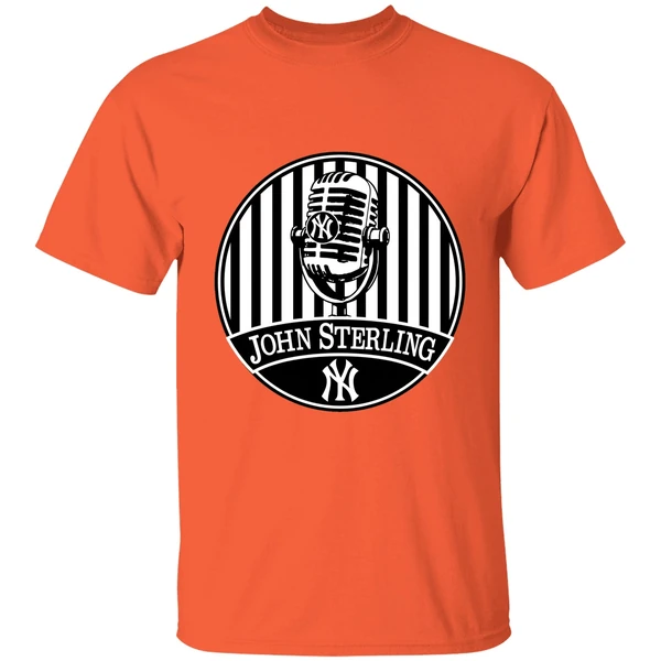 remembrance john sterling new york yankees shirt orange