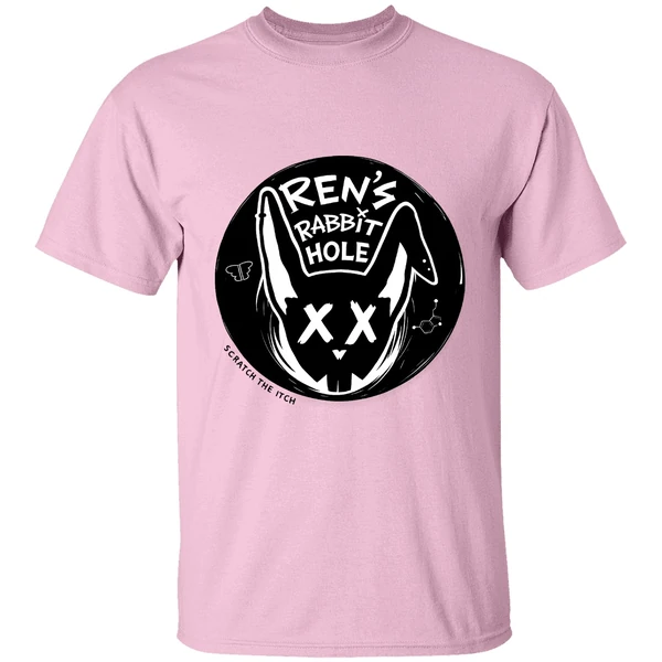 Ren Makes Music Ren Rabbit Hole White Shirt Ren Makes Music Ren Rabbit Hole White Shirt