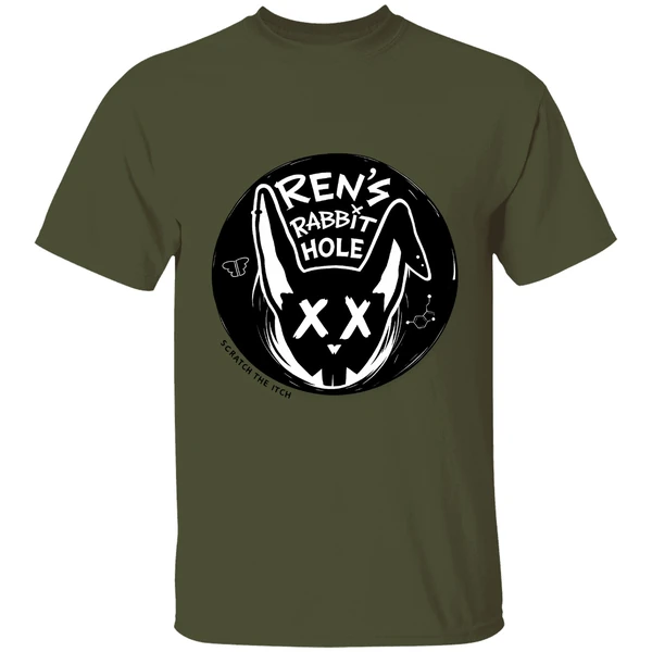 Ren Makes Music Ren Rabbit Hole White Shirt - Image 3