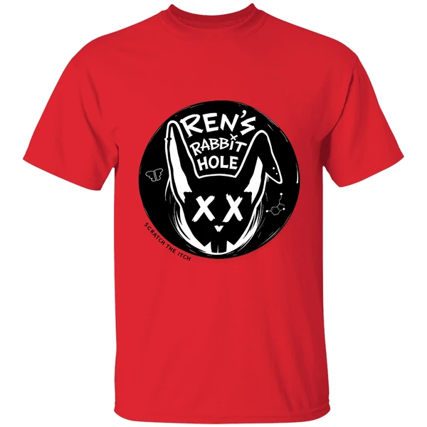 Ren Makes Music Ren Rabbit Hole White Shirt - Image 6