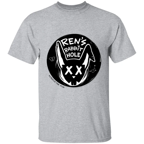 Ren Makes Music Ren Rabbit Hole White Shirt