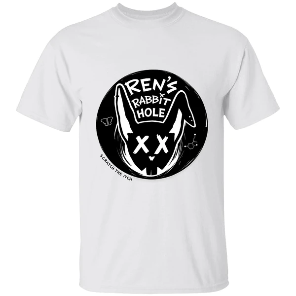 Ren Makes Music Ren Rabbit Hole White Shirt - Image 9
