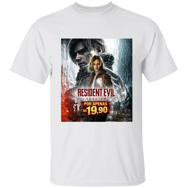 Resident Evil Requiem For Apenas R 1990 Poster Shirt