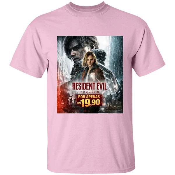 Resident Evil Requiem For Apenas R 1990 Poster Shirt - Image 2
