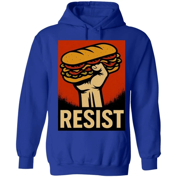 Resist Dc Sandwich Thrower Hoodie - Image 3