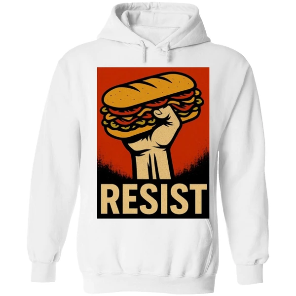 Resist Dc Sandwich Thrower Hoodie - Image 6