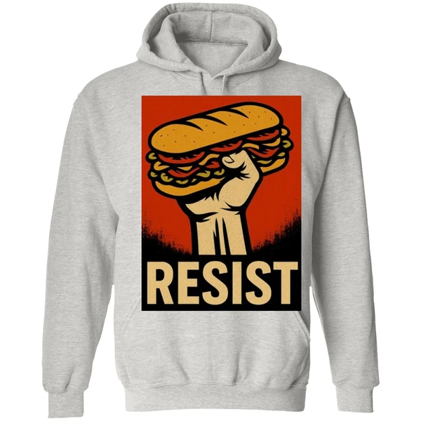 Resist Dc Sandwich Thrower Hoodie - Image 7