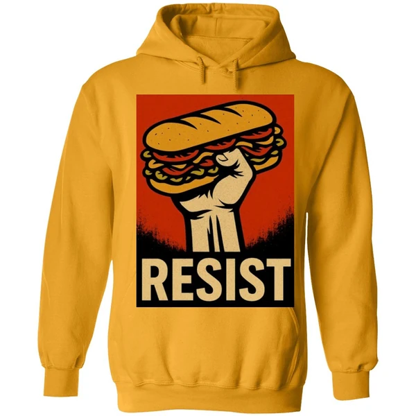 Resist Dc Sandwich Thrower Hoodie - Image 9