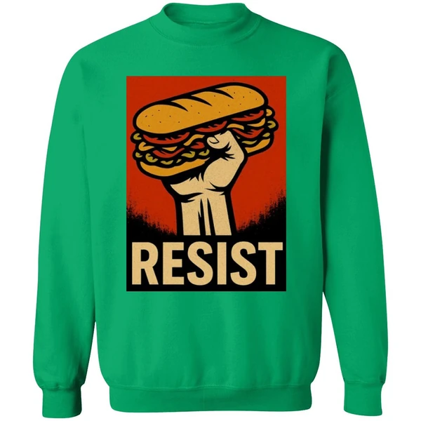 Resist Dc Sandwich Thrower Sweatshirt - Image 2