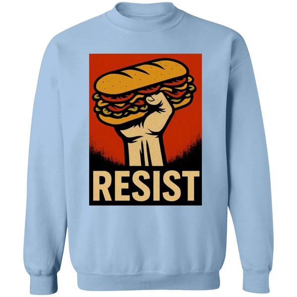 Resist Dc Sandwich Thrower Sweatshirt - Image 3