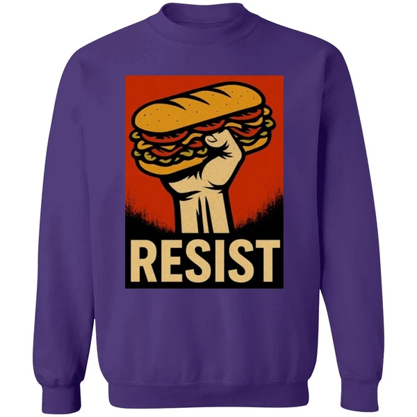 Resist Dc Sandwich Thrower Sweatshirt - Image 6