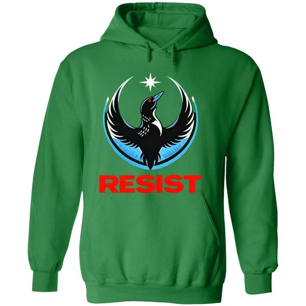 Resist Minnesota Rebel New State Flag Hoodie - Image 2
