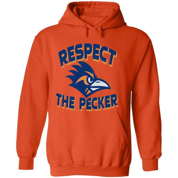Respect The Pecker Utsa Football Logo Hoodie - Image 6