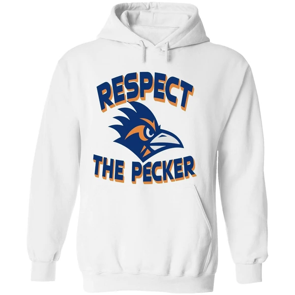 Respect The Pecker Utsa Football Logo Hoodie - Image 8