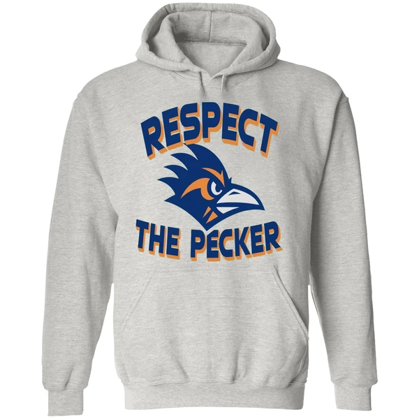 Respect The Pecker Utsa Football Logo Hoodie - Image 9
