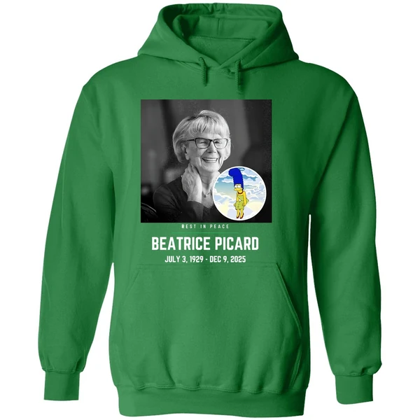 Rest In Peace Beatrice Picard 2025 Hoodie - Image 2
