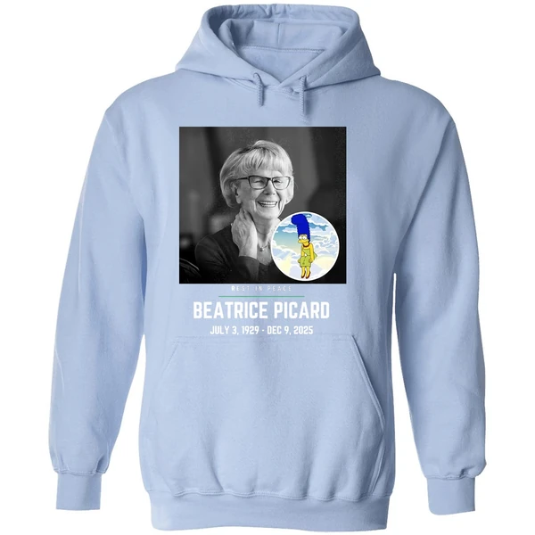 Rest In Peace Beatrice Picard 2025 Hoodie - Image 4