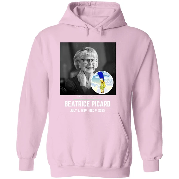 Rest In Peace Beatrice Picard 2025 Hoodie - Image 5