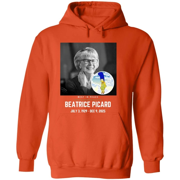 Rest In Peace Beatrice Picard 2025 Hoodie - Image 6