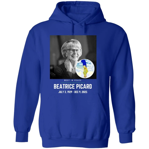 Rest In Peace Beatrice Picard 2025 Hoodie - Image 7