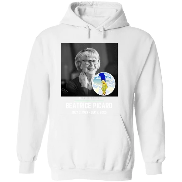 Rest In Peace Beatrice Picard 2025 Hoodie - Image 8
